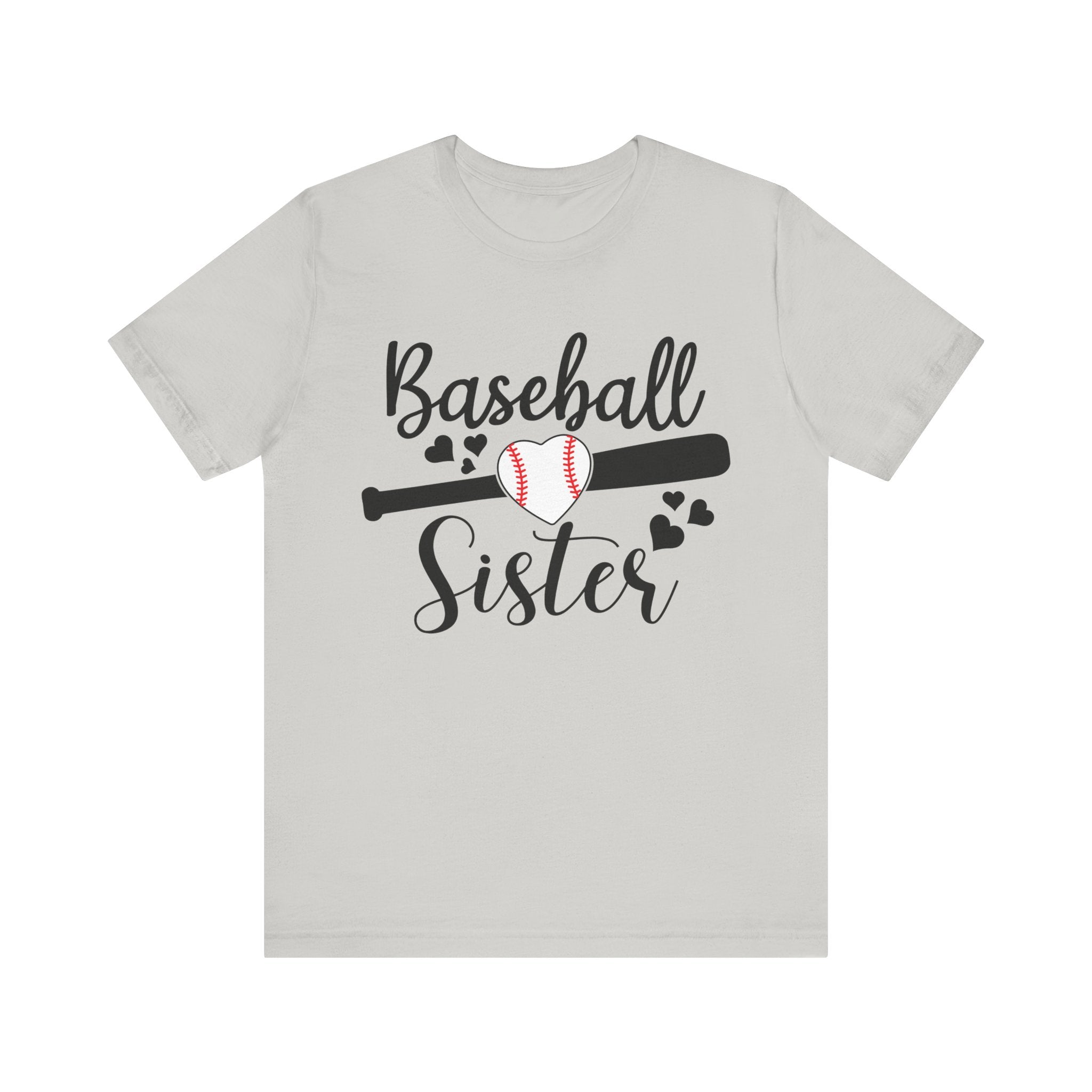 Baseball Lover Shirt Cute Baseball Sister T-Shirt Unisex