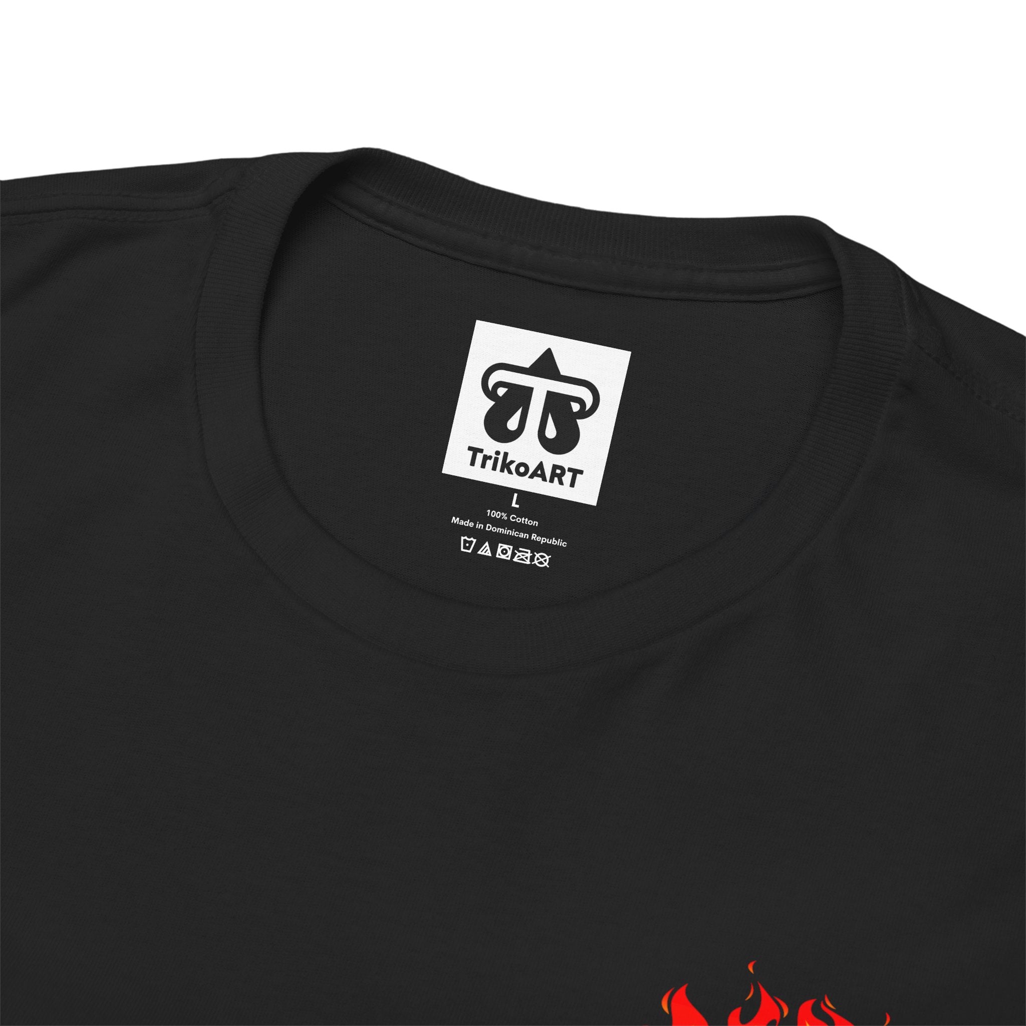 Fire Heart Love Burning Twin Flame T-Shirt - Fire Love Heart Flame of Love Tee