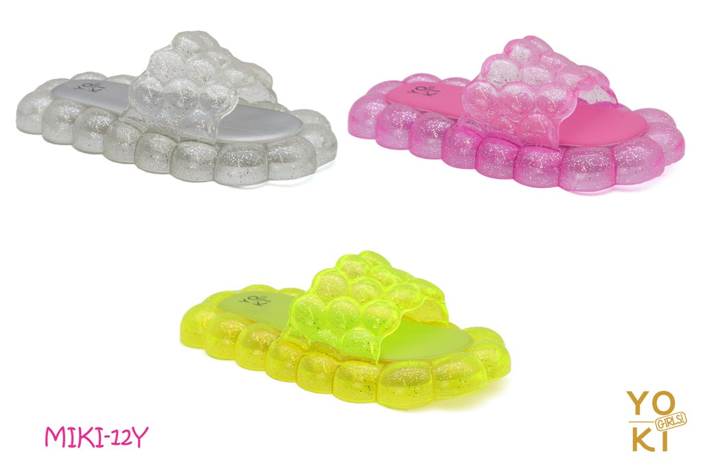 ADULT HOT PINK BUBBLE SLIDES-3